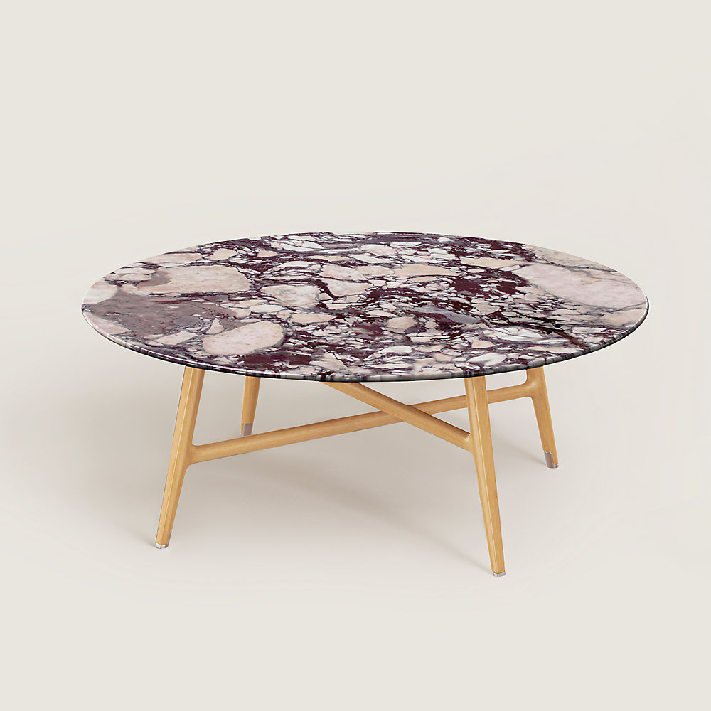 Les Necessaires d'Hermès satellite coffee table, medium model